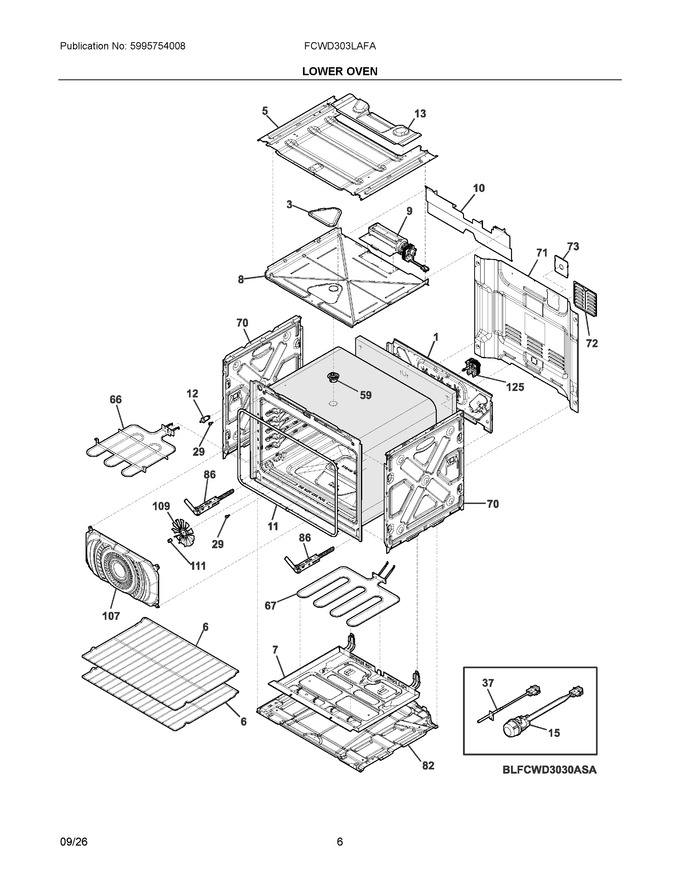 Diagram for FCWD303LAFA