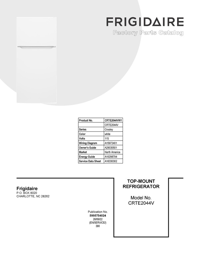 Diagram for CRTE2044VW1