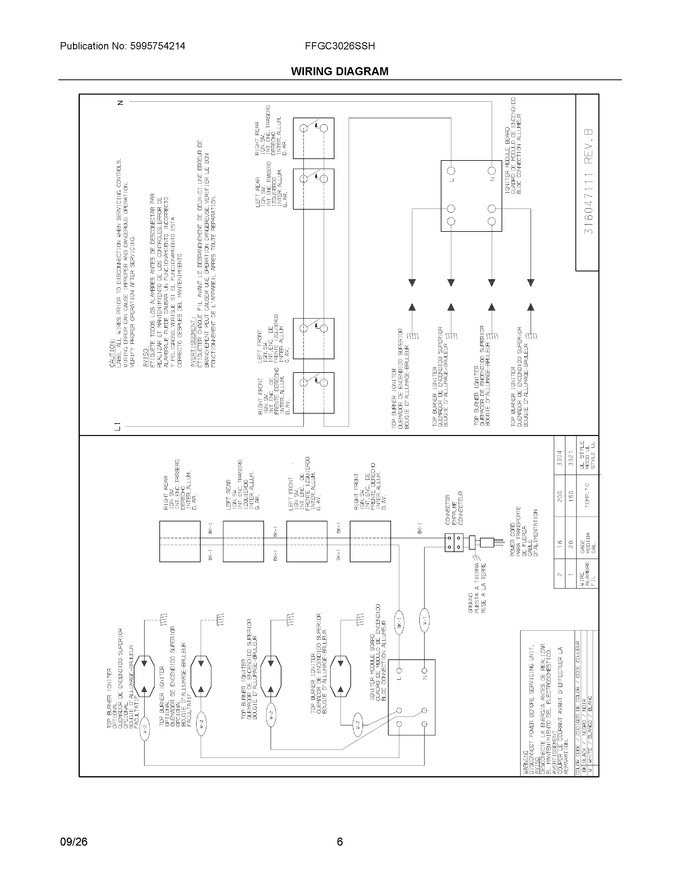 Diagram for FFGC3026SSH