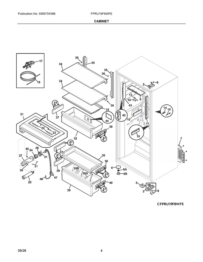 Diagram for FPRU19F8WFE