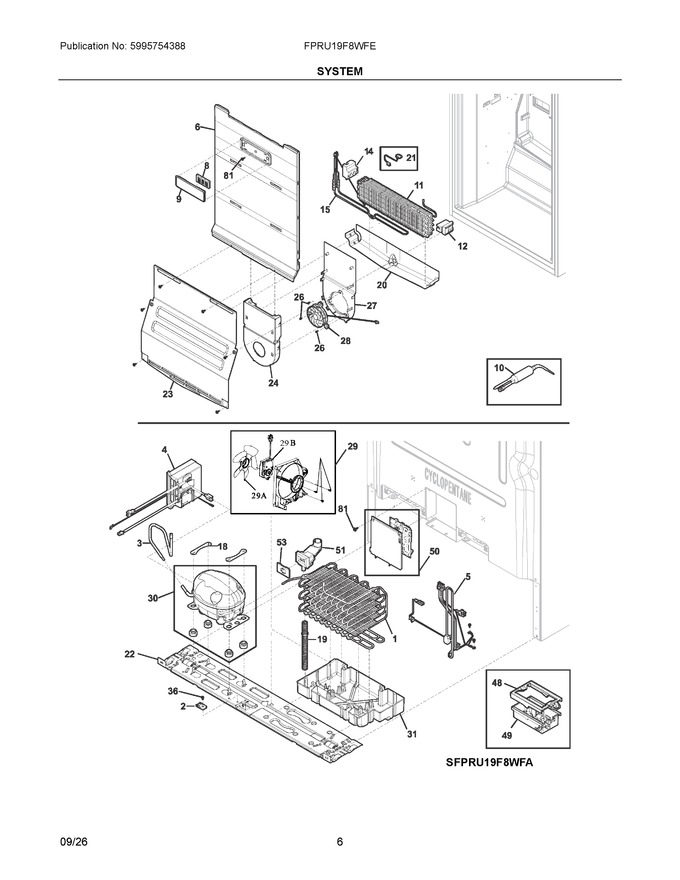 Diagram for FPRU19F8WFE