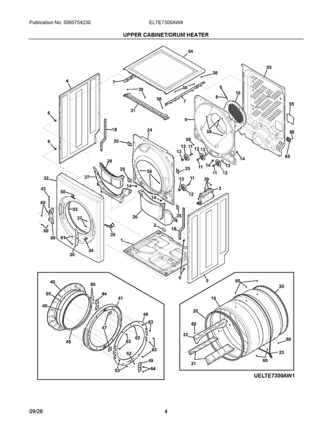 Diagram for ELTE7300AW4
