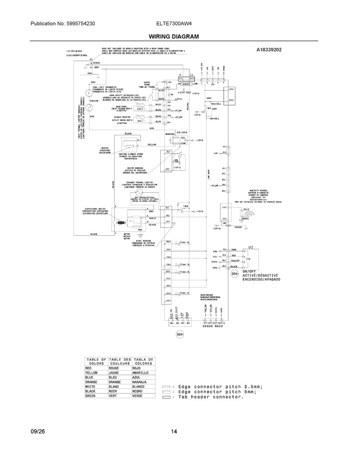 Diagram for ELTE7300AW4