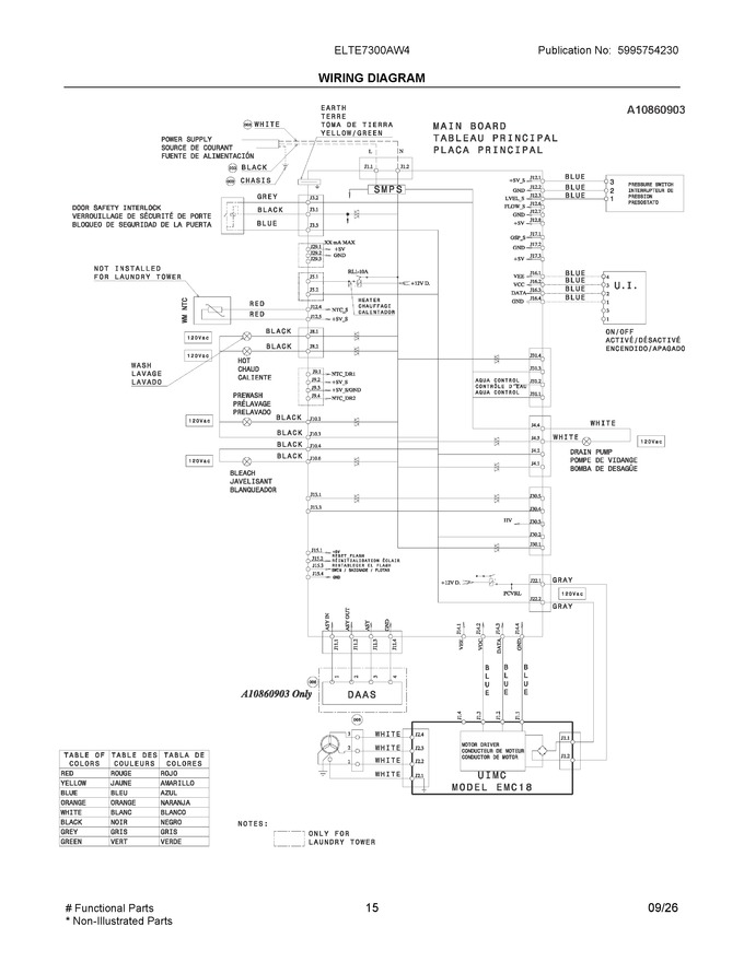 Diagram for ELTE7300AW4