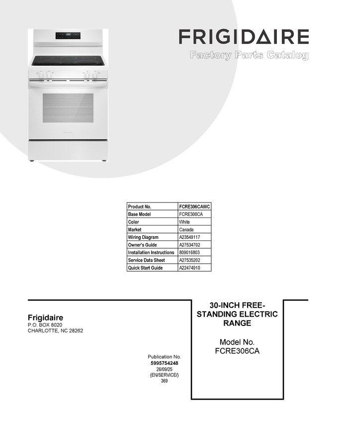 Diagram for FCRE306CAWC