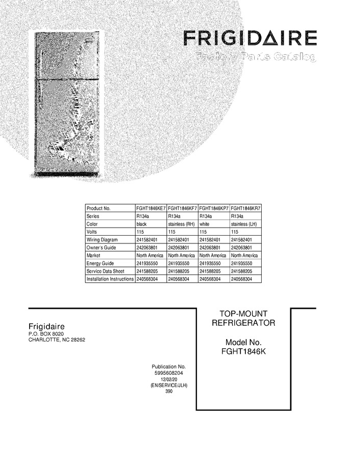 Diagram for FGHT1846KP7