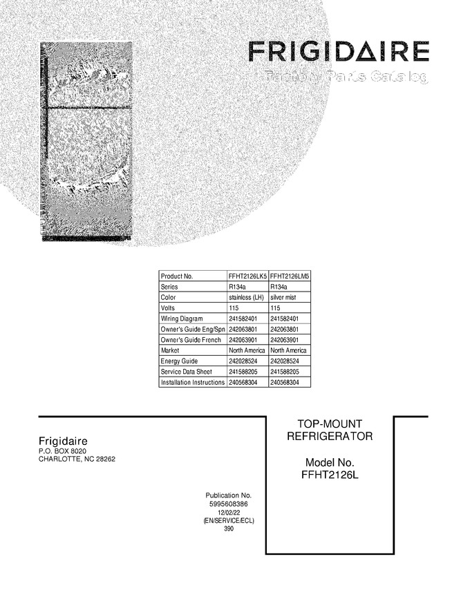 Diagram for FFHT2126LK5