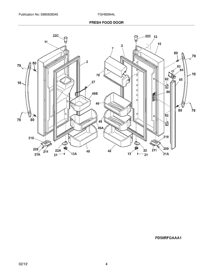 Diagram for FGHB2844LPB