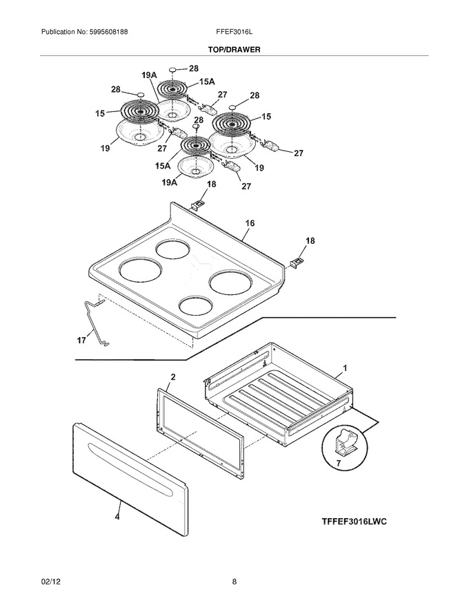 Diagram for FFEF3016LBE