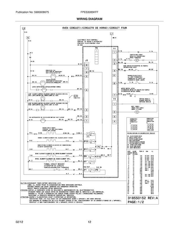 Diagram for FPES3085KFF