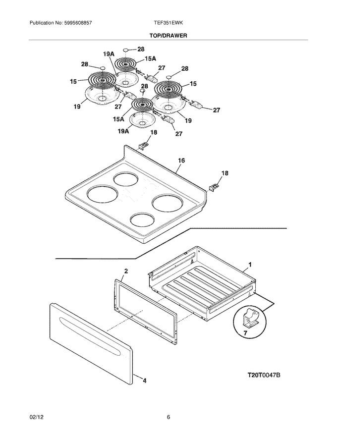 Diagram for TEF351EWK