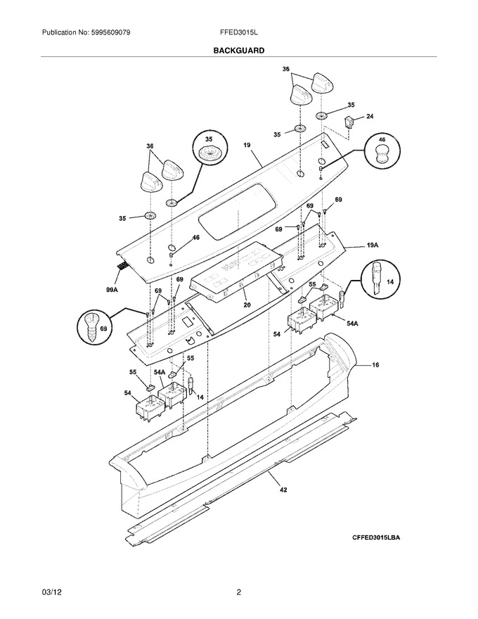 Diagram for FFED3015LWD