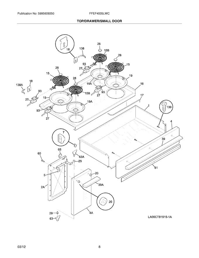Diagram for FFEF4005LWC