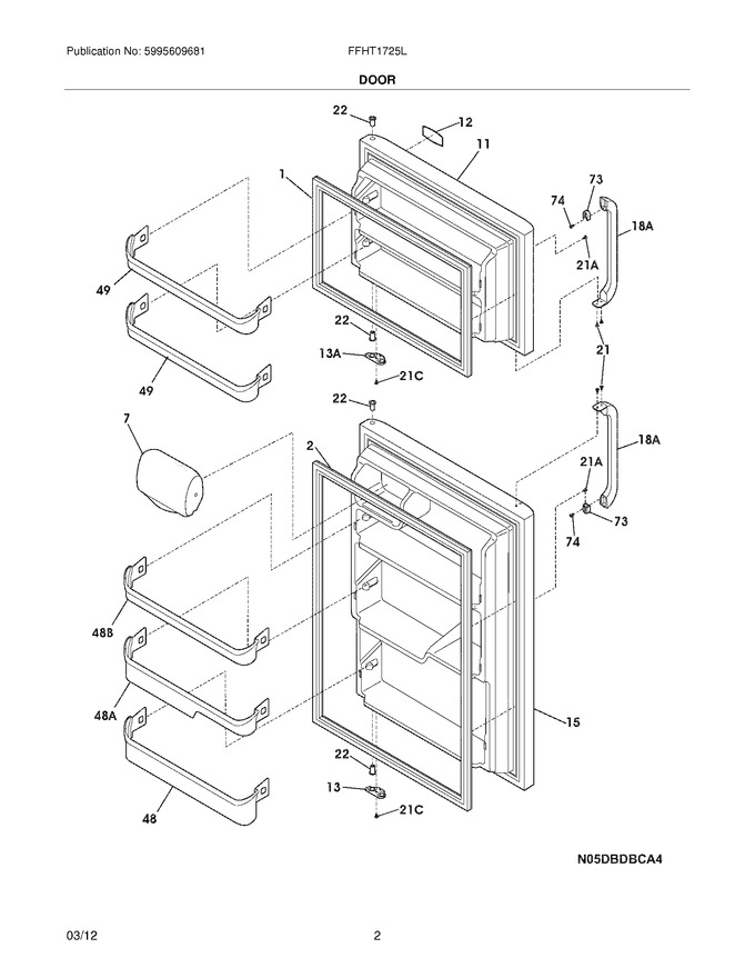 Diagram for FFHT1725LS5