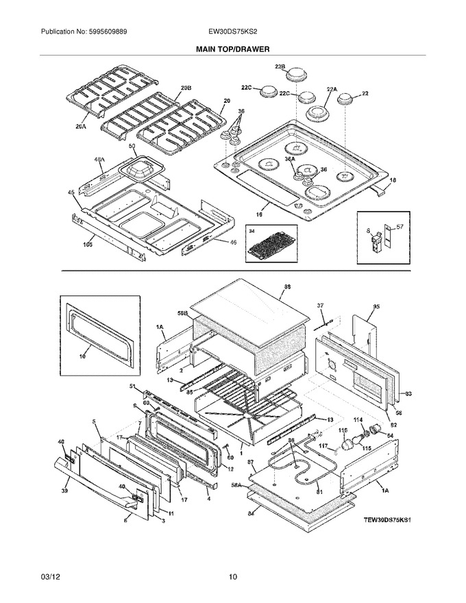 Diagram for EW30DS75KS2