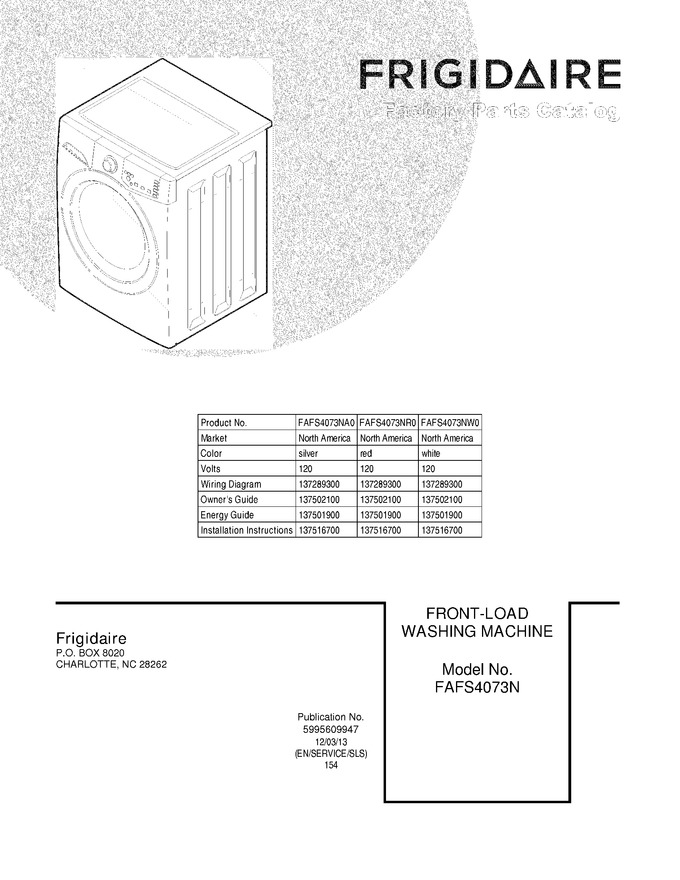 Diagram for FAFS4073NW0