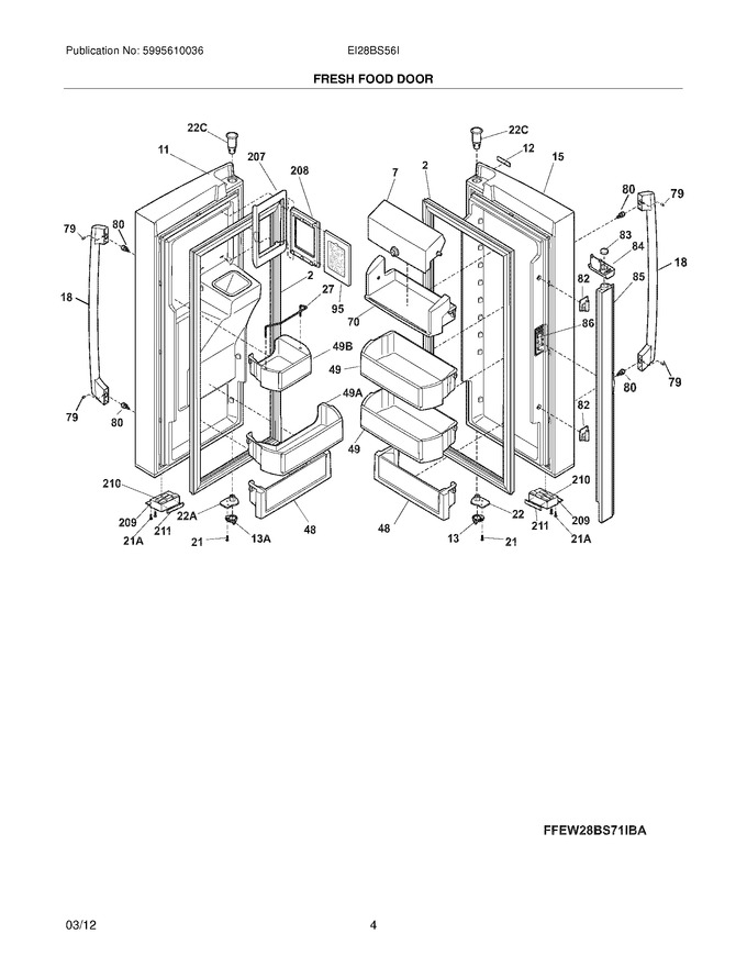 Diagram for EI28BS56IBE