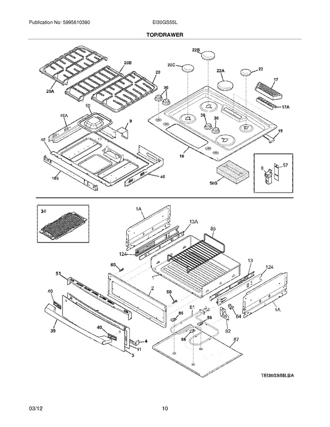 Diagram for EI30GS55LBA