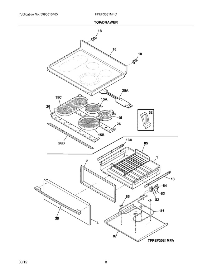 Diagram for FPEF3081MFC