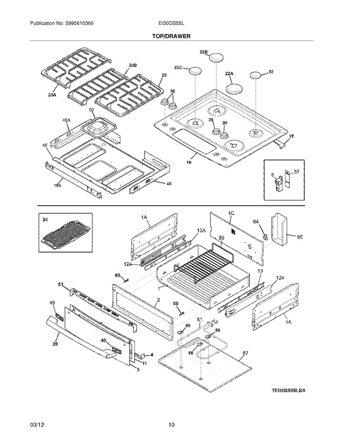 Diagram for EI30DS55LBA