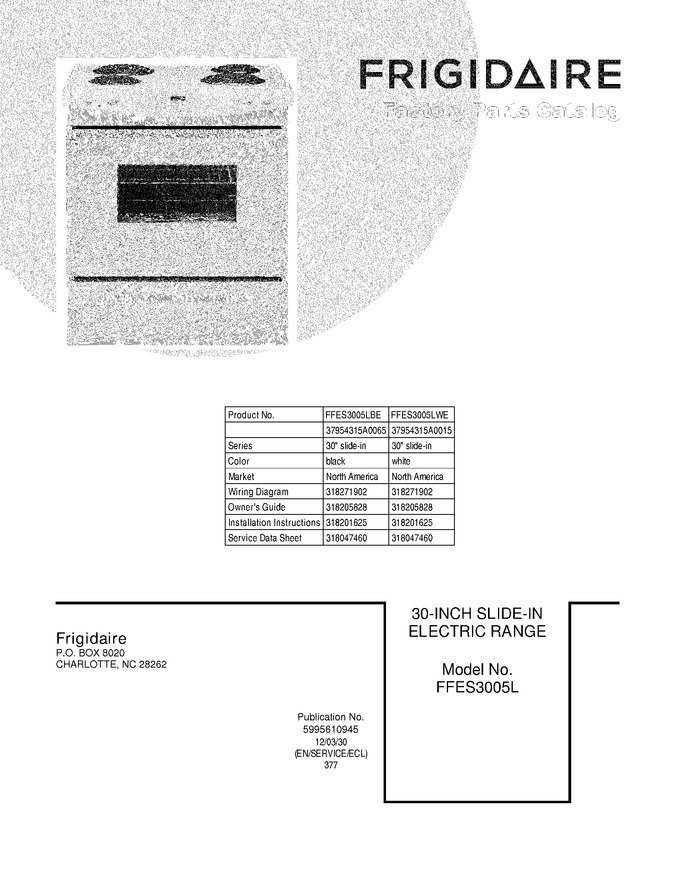 Diagram for FFES3005LBE
