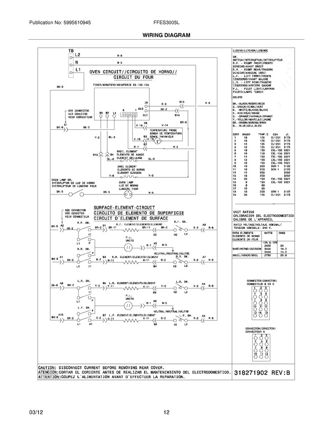 Diagram for FFES3005LWE