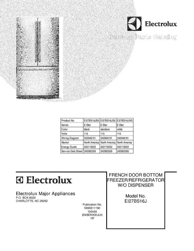 Diagram for EI27BS16JS5