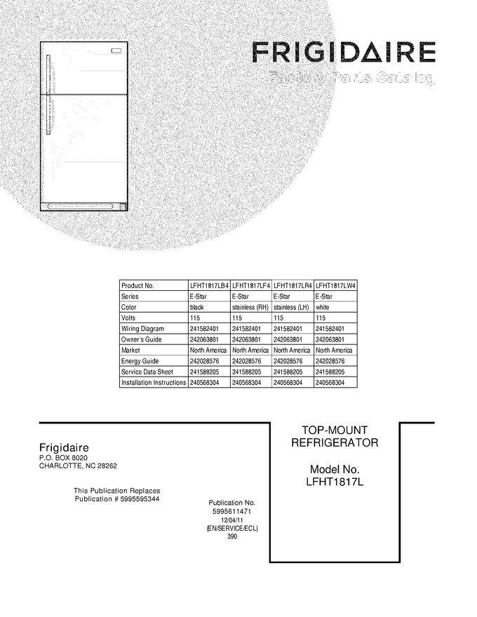 Diagram for LFHT1817LF4
