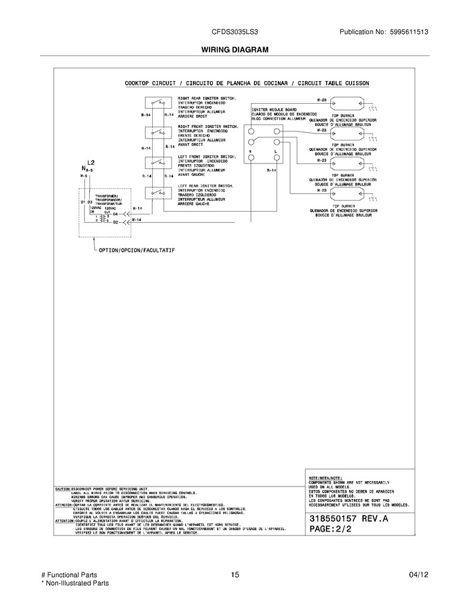 Diagram for CFDS3035LS3