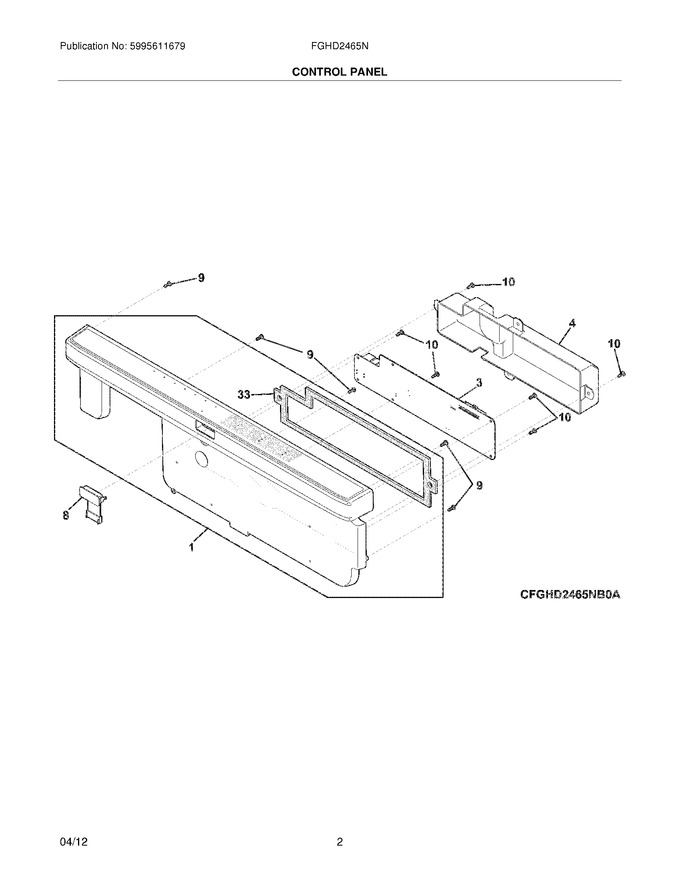 Diagram for FGHD2465NF0A