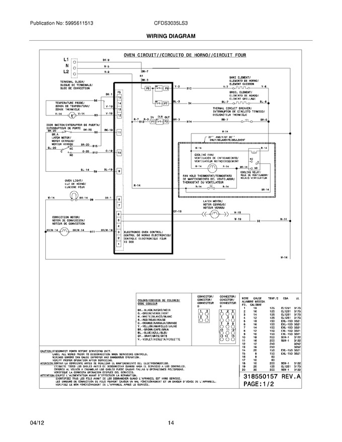 Diagram for CFDS3035LS3