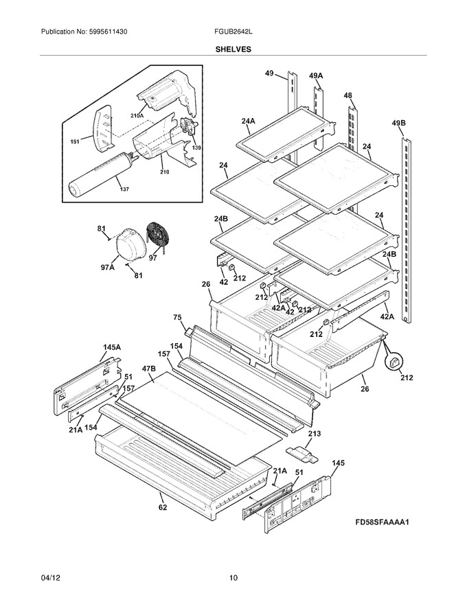 Diagram for FGUB2642LE7