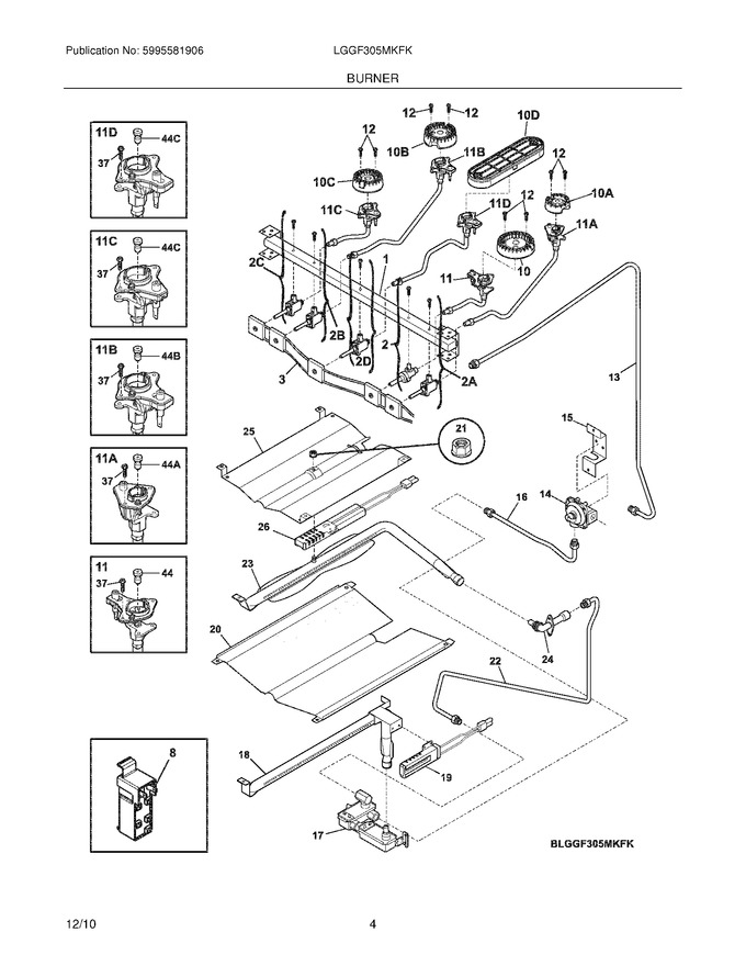 Diagram for LGGF305MKFK