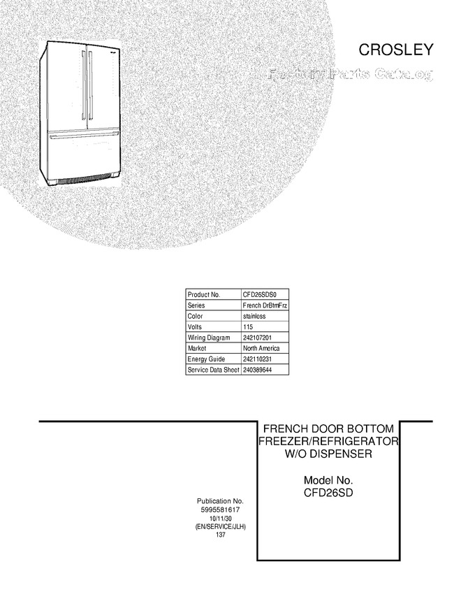 Diagram for CFD26SDS0