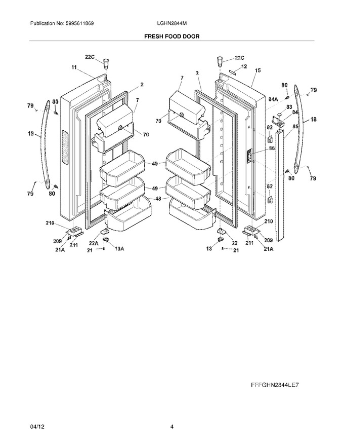 Diagram for LGHN2844MP4