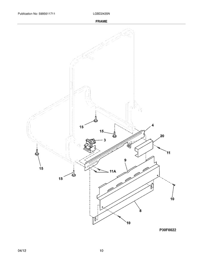 Diagram for LGBD2435NW0A
