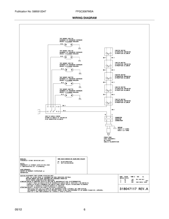 Diagram for FPGC3087MSA
