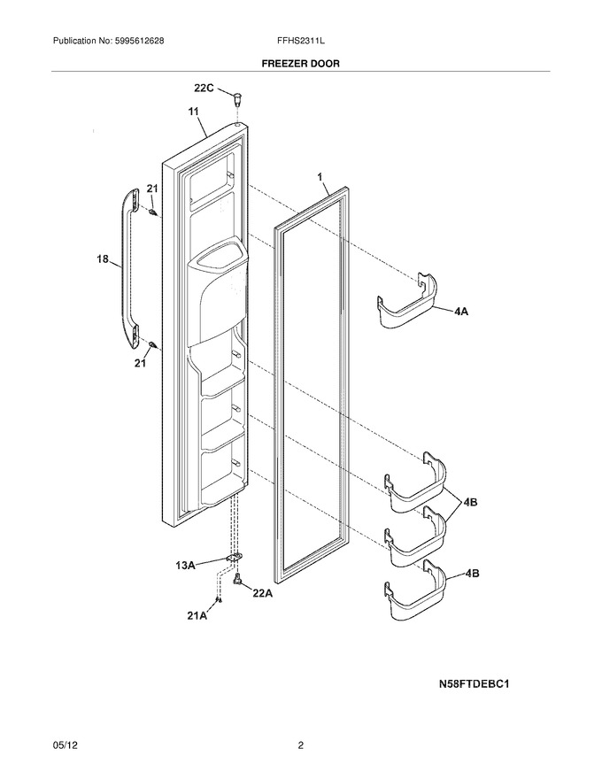 Diagram for FFHS2311LW6