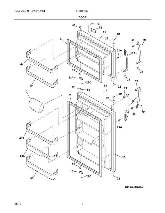 Diagram for FFHT2126LW4