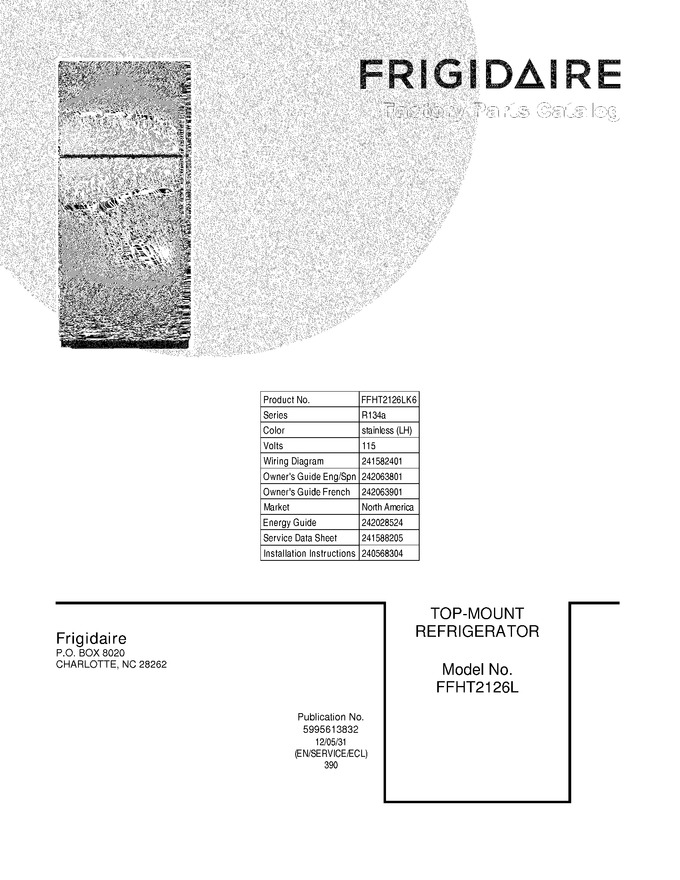 Diagram for FFHT2126LK6