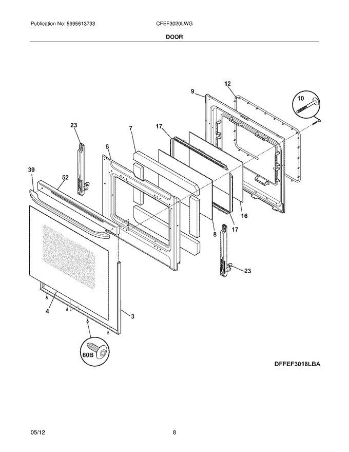 Diagram for CFEF3020LWG