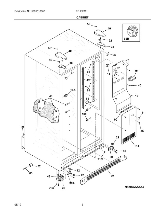 Diagram for FFHS2311LW7