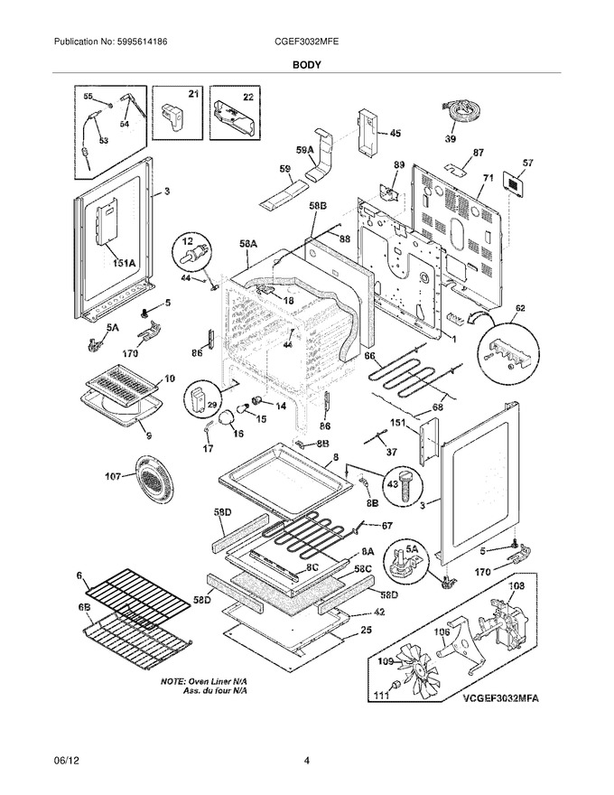 Diagram for CGEF3032MFE