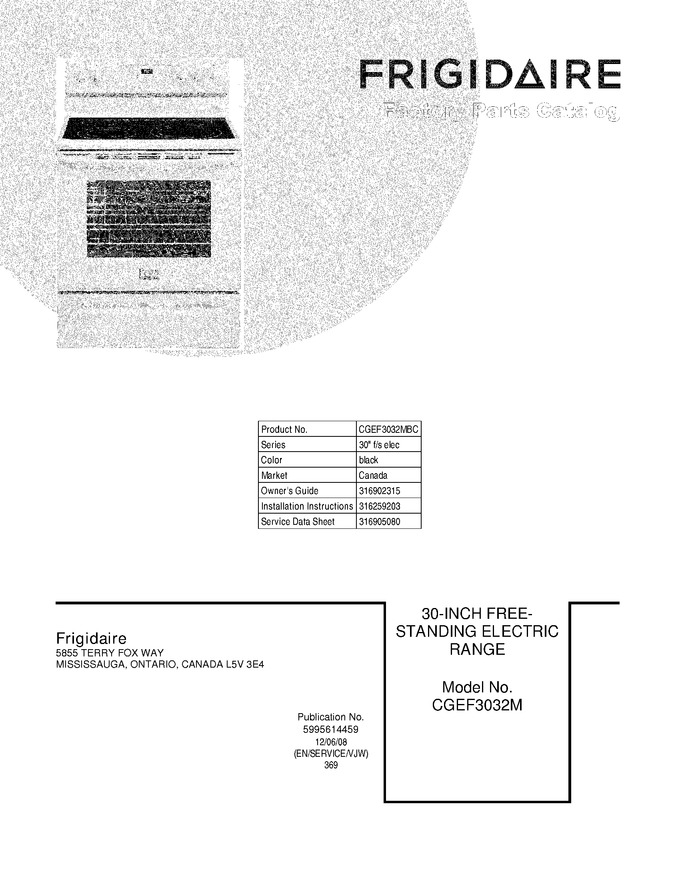 Diagram for CGEF3032MBC