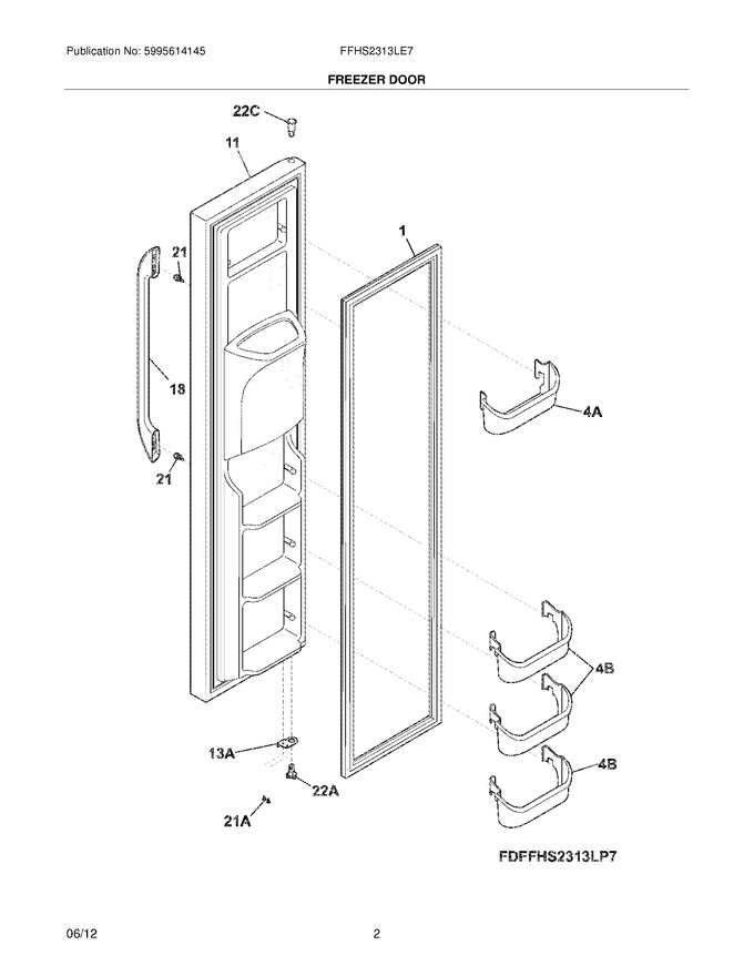 Diagram for FFHS2313LE7