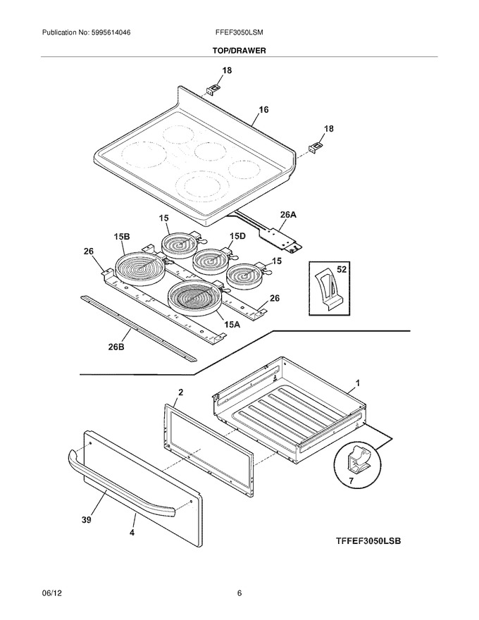 Diagram for FFEF3050LSM
