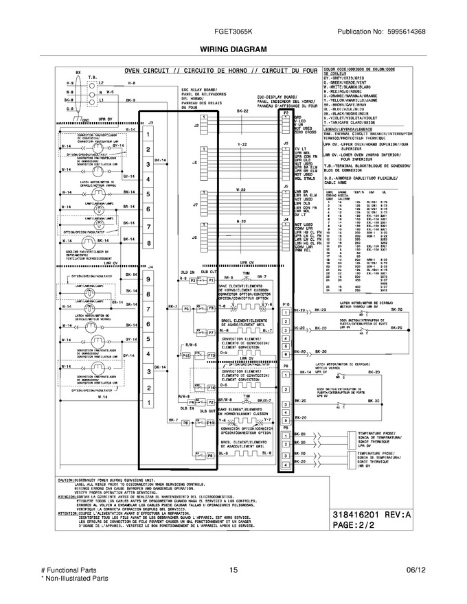 Diagram for FGET3065KWB