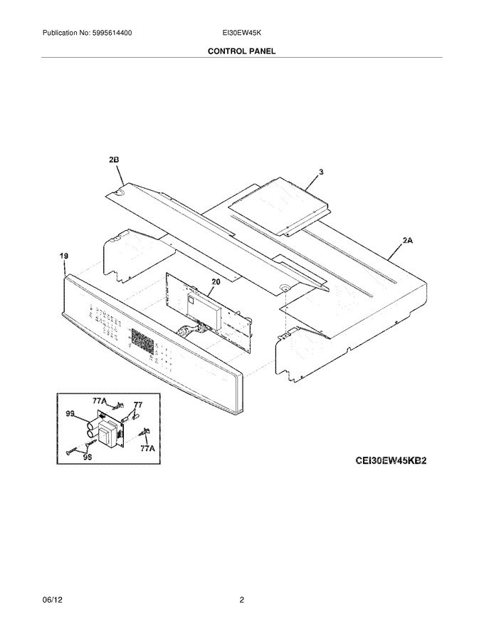 Diagram for EI30EW45KB2