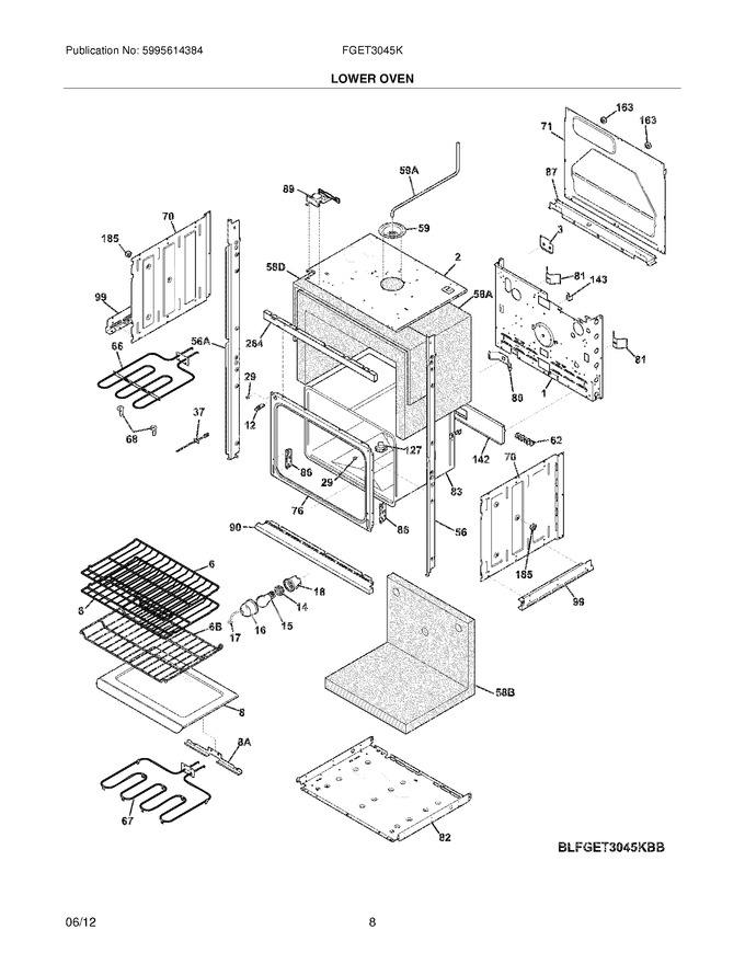 Diagram for FGET3045KWB