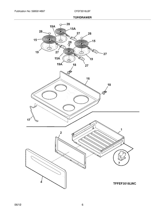 Diagram for CFEF3016LBF